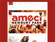 Tablet Screenshot of amecinewburypark.com